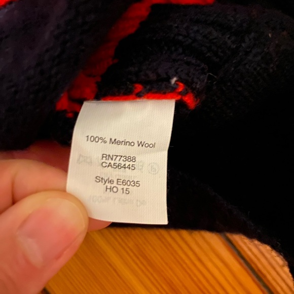 Madewell | Navy and Red Striped Sweater. Size Medium. - Picture 7 of 9